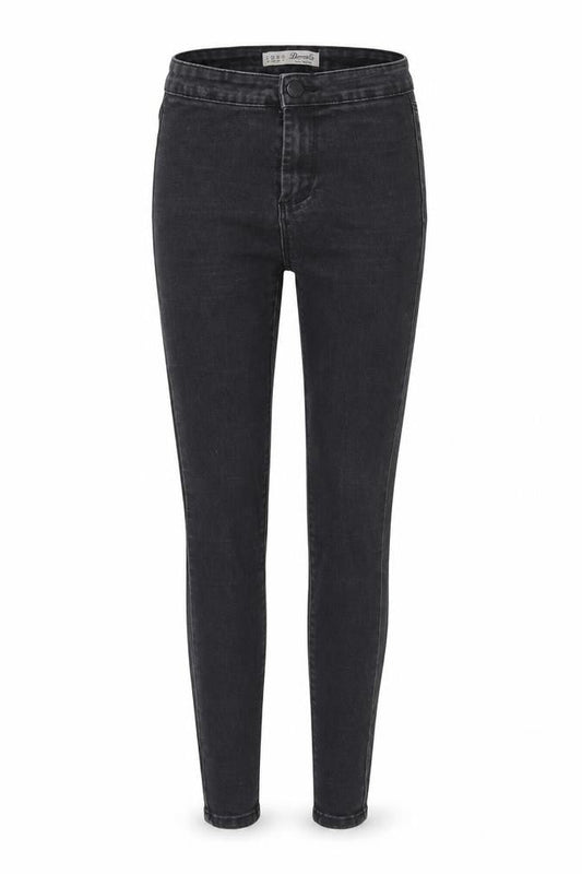 Denim Co Womens Black   Skinny Jeans Size 4 L28 in