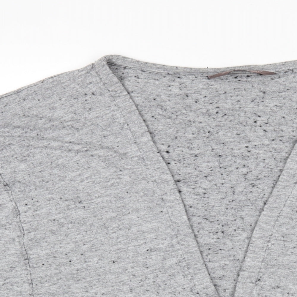 M&S Womens Grey   Cardigan Jumper Size 18