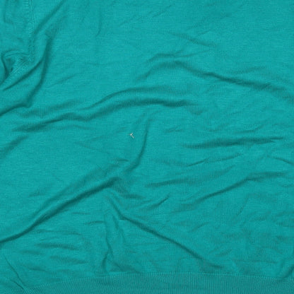 Bonmarché Womens Green Pullover Jumper Size XL