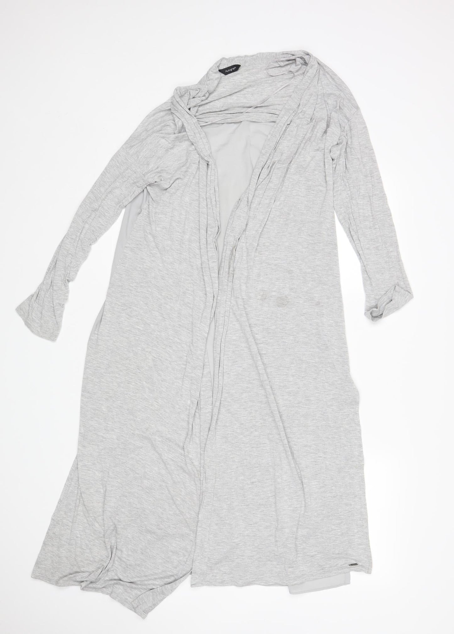 M&S Womens Grey   Cardigan Jumper Size 8