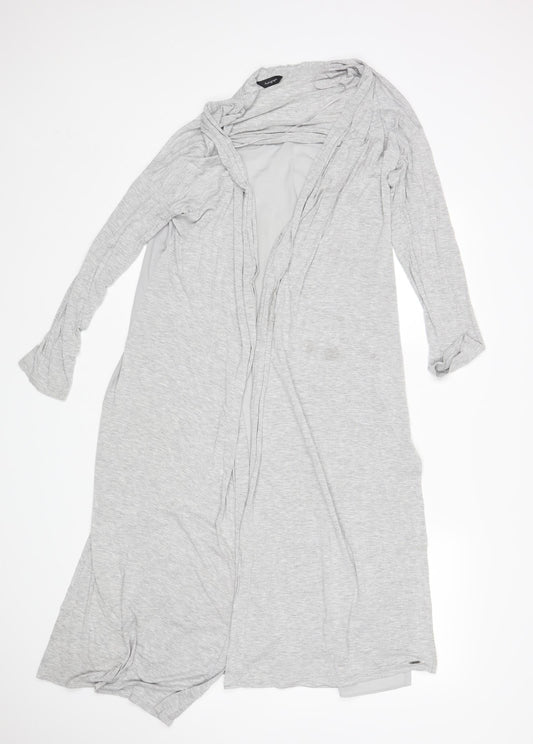 M&S Womens Grey   Cardigan Jumper Size 8