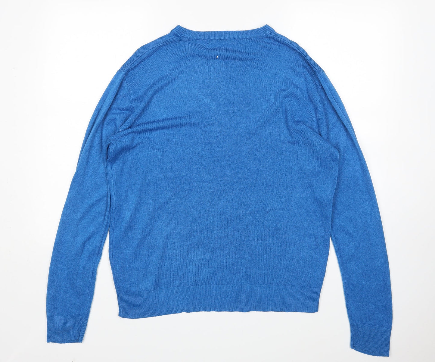 Cedar Wood State Womens Blue   Pullover Jumper Size L