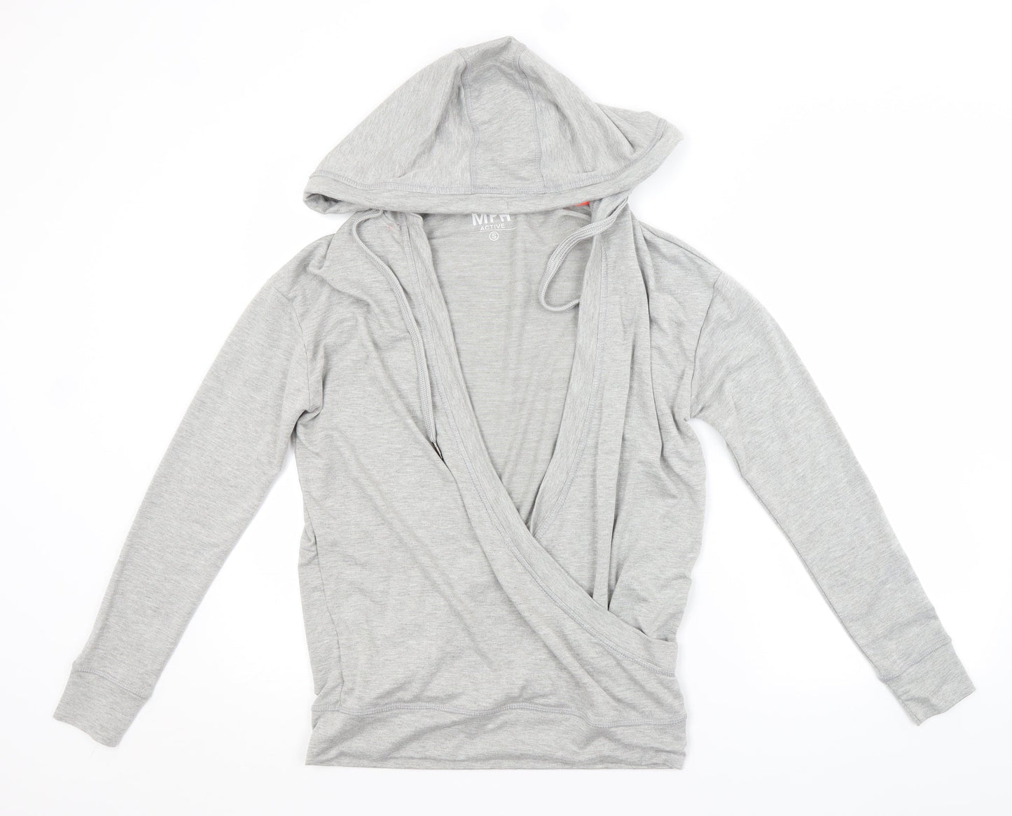 MPH Womens Grey   Pullover Hoodie Size S