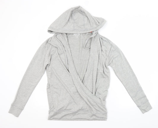 MPH Womens Grey   Pullover Hoodie Size S