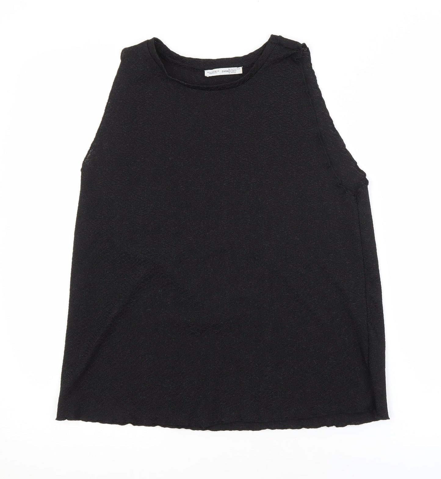 Zara Womens Black   Basic Blouse Size S