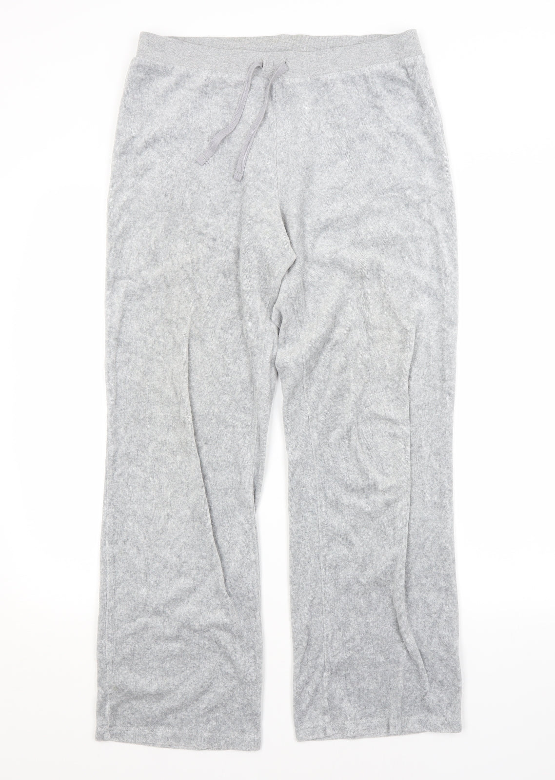 M&S Womens Grey   Sweatpants Trousers Size 12 L28 in