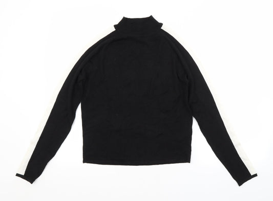H&M Womens Black   Pullover Jumper Size M