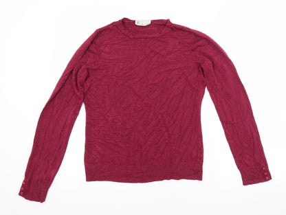 Preloved BHS Womens Purple   Pullover Jumper Size 10 - Front