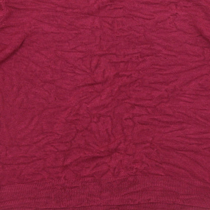 Preloved BHS Womens Purple   Pullover Jumper Size 10 - Label