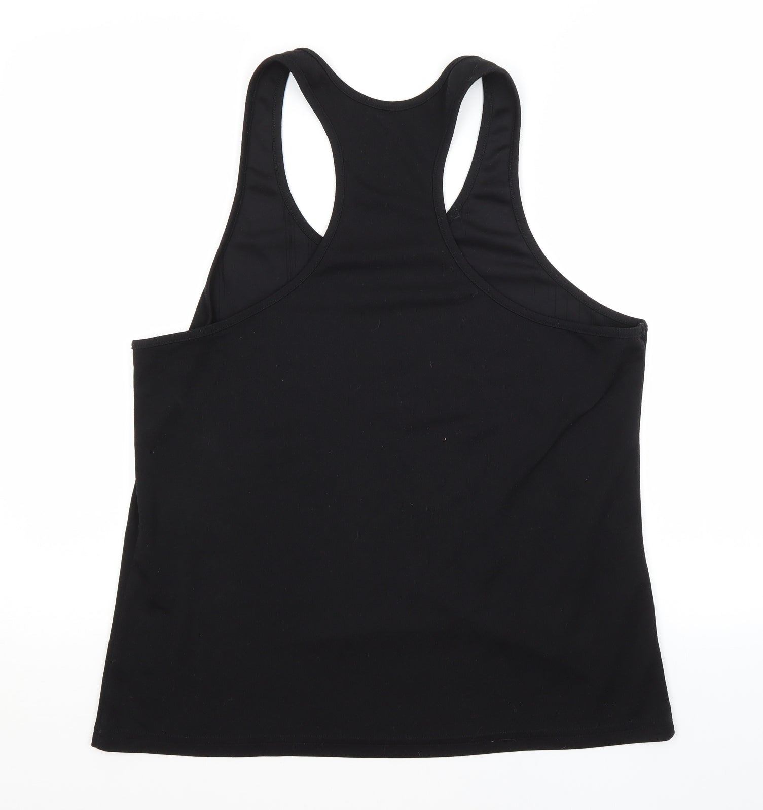 Preloved BEYOND GENETICS Womens Black   Basic Tank Size L - Back