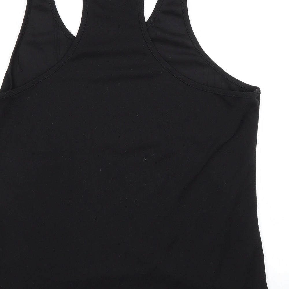 Preloved BEYOND GENETICS Womens Black   Basic Tank Size L - Label