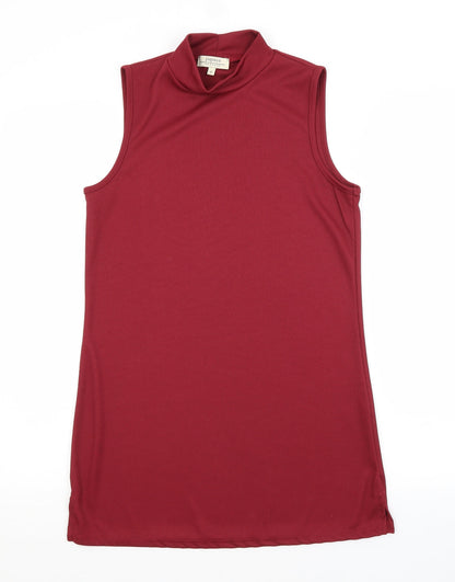 Papaya Womens Red   Basic Blouse Size 8