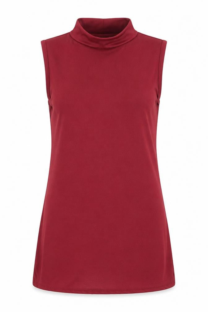 Papaya Womens Red   Basic Blouse Size 8