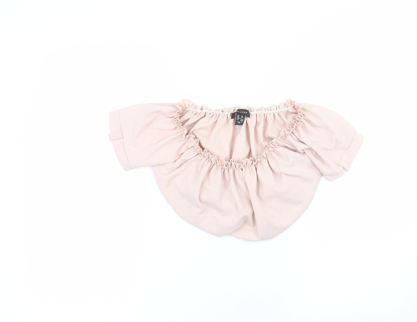 New Look Womens Pink   Basic Blouse Size 10