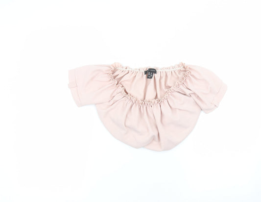 New Look Womens Pink   Basic Blouse Size 10