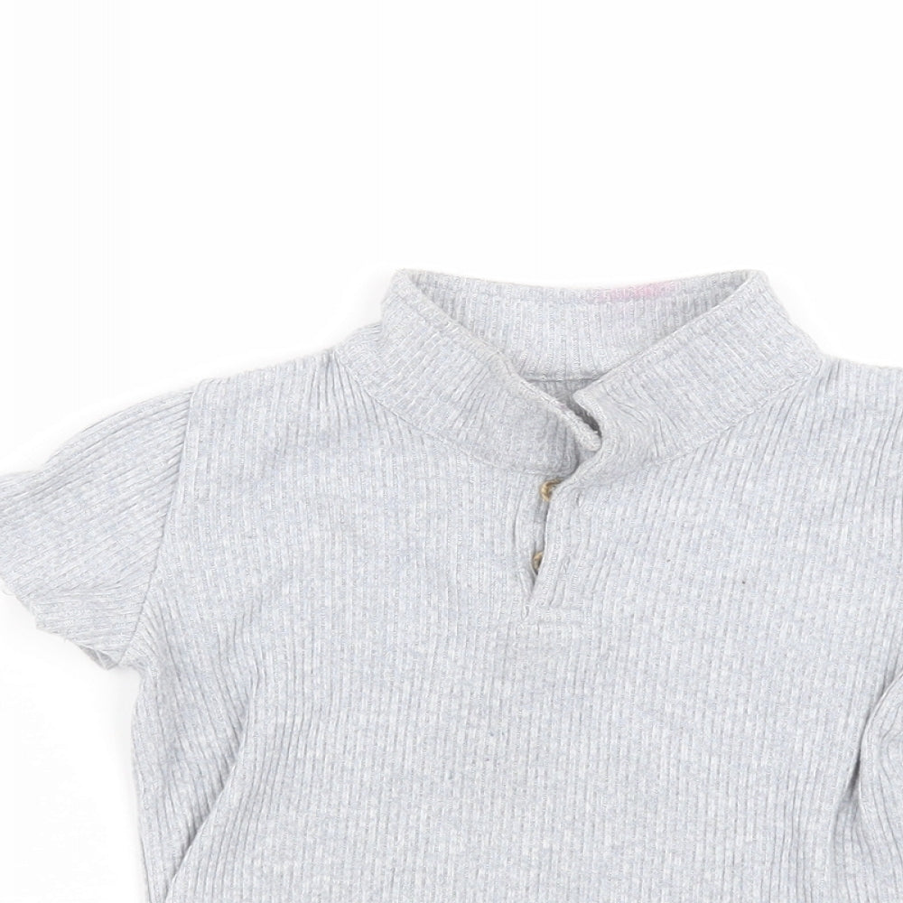Matalan Baby Grey   Basic T-Shirt Size 18-24 Months