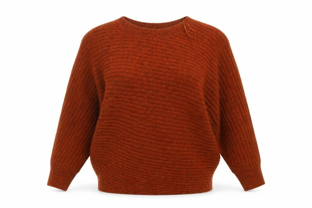 F&F Womens Orange   Pullover Jumper Size 6