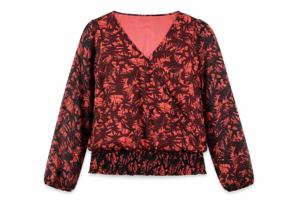 VERO MODA Womens Multicoloured Floral  Basic T-Shirt Size S