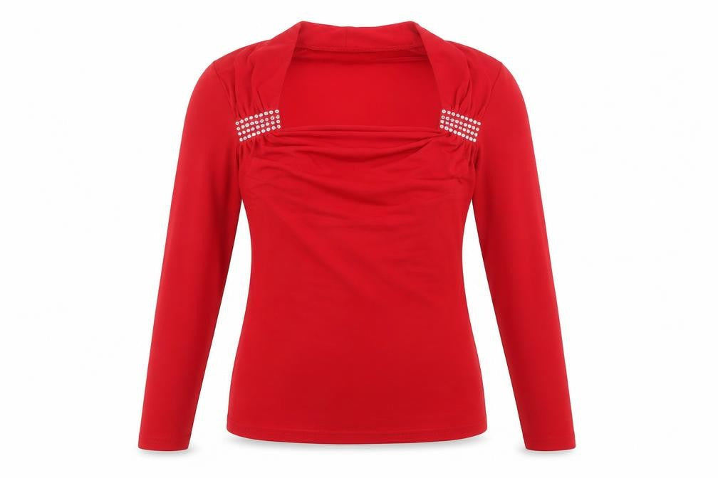 Kaleidoscope Womens Red   Basic T-Shirt Size 14