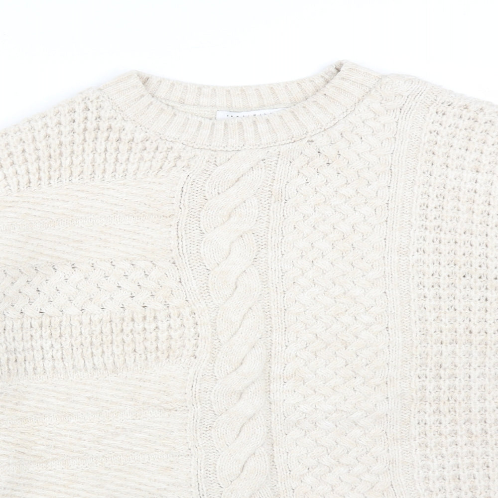 NEXT Womens Beige   Pullover Jumper Size M