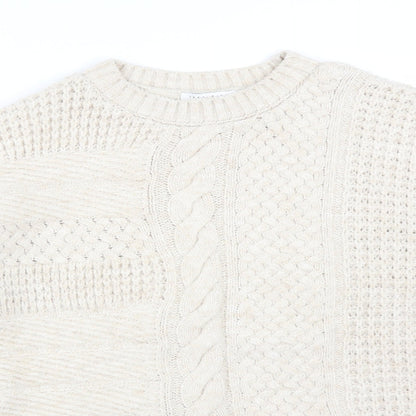 Next Womens Beige   Pullover Jumper Size M
