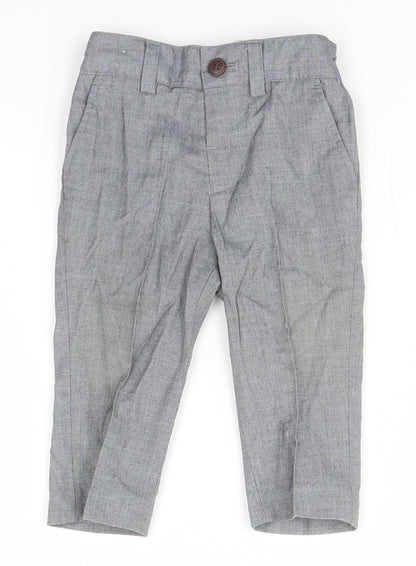 Next Baby Grey   Track Pants Trousers Size 9-12 Months