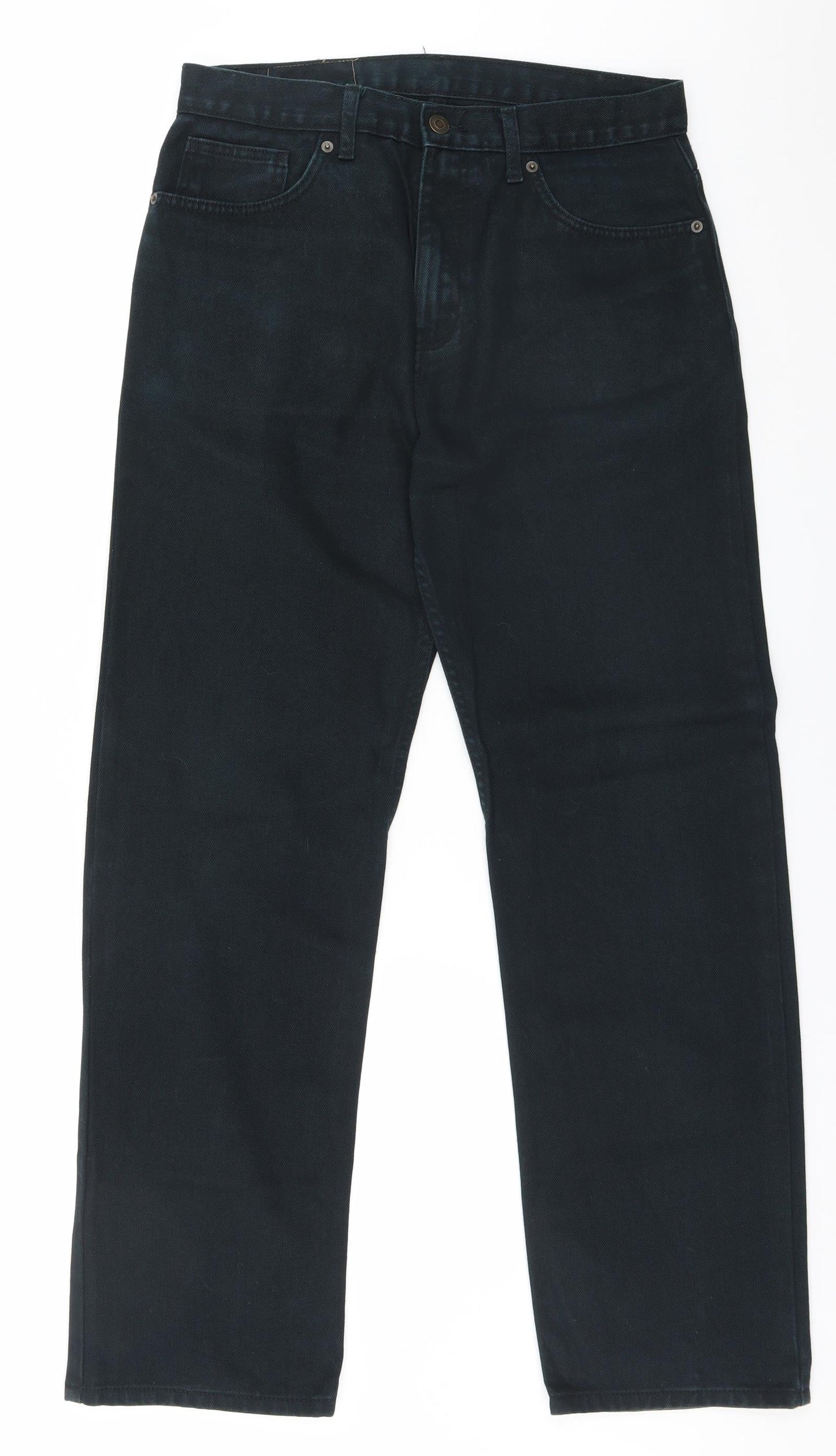 Marks and Spencer Womens Black   Straight Jeans Size 32 in L30 in