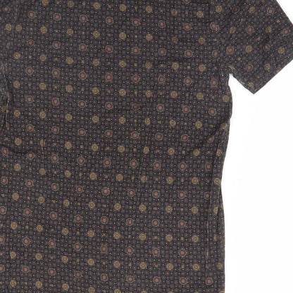 River Island Womens Brown Paisley  Basic T-Shirt Size XS