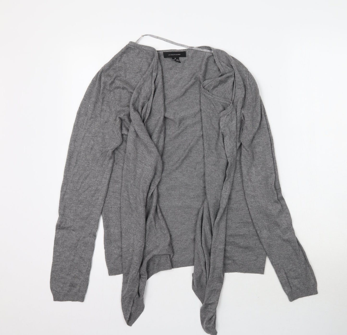 Atmosphere Womens Grey  Knit Cardigan Jumper Size M
