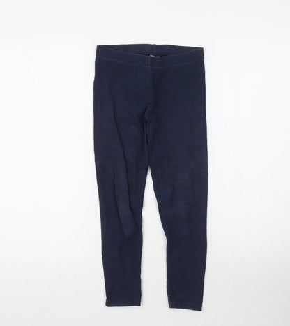 Next Girls Blue    Trousers Size 9 Months - Leggings
