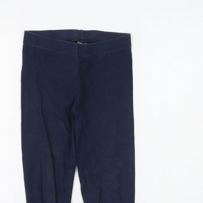 Next Girls Blue    Trousers Size 9 Months - Leggings