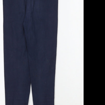 Next Girls Blue    Trousers Size 9 Months - Leggings