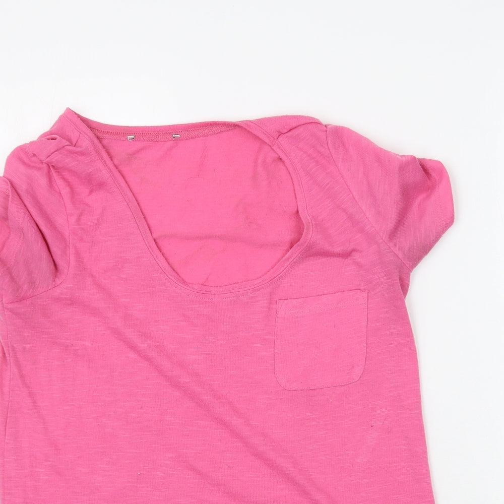 George Womens Pink   Basic T-Shirt Size 8