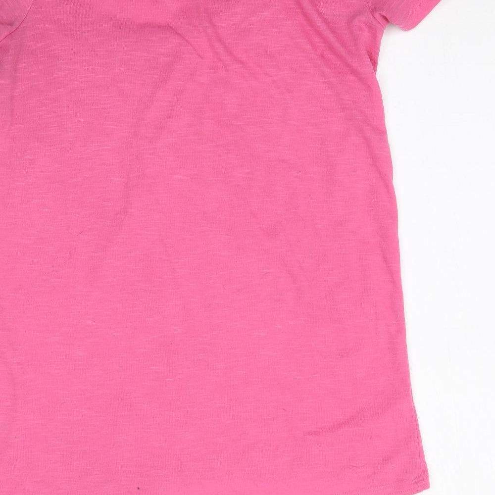 George Womens Pink   Basic T-Shirt Size 8