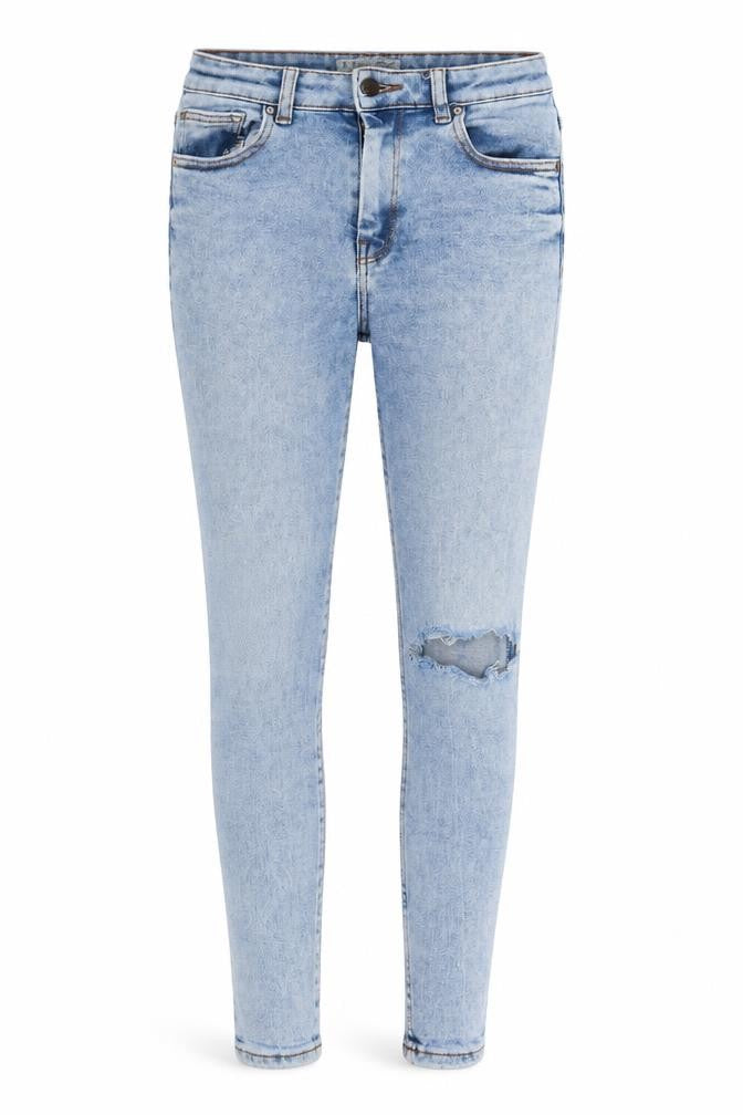 Denim Co. Womens Blue  Denim Skinny Jeans Size 10 L27 in