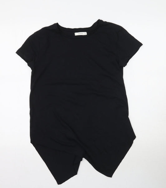 Reserved  Mens Black    T-Shirt Size XS