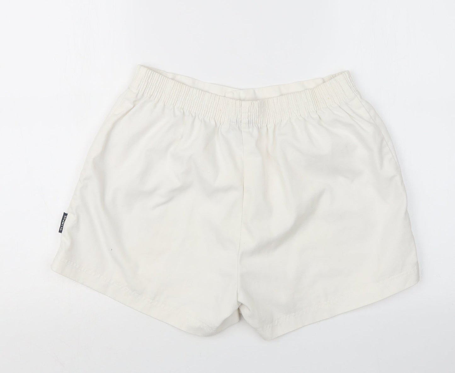 Olympus Womens White   Cargo Shorts Size XL
