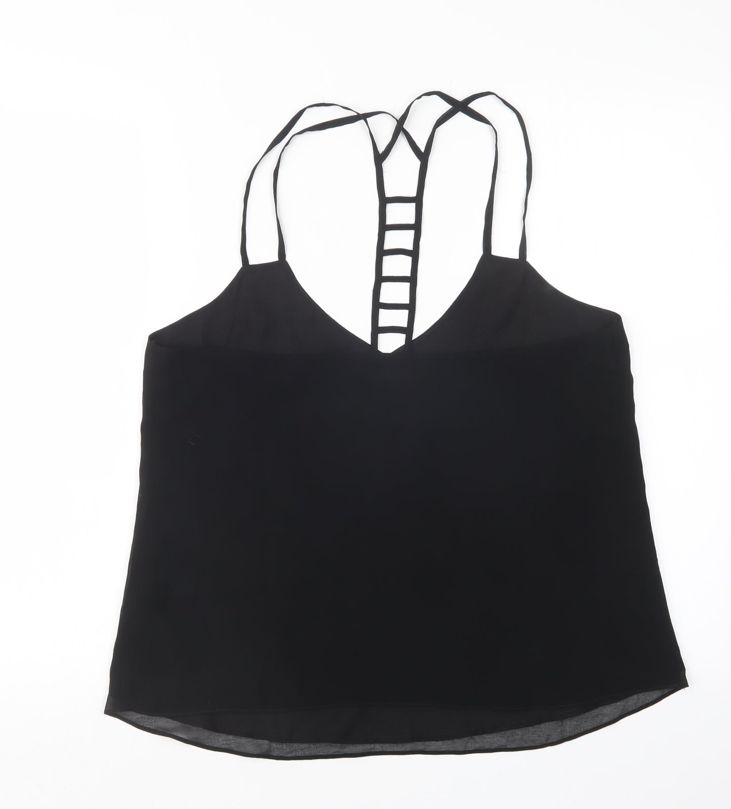 DEFINITIONS Womens Black   Basic Blouse Size 12