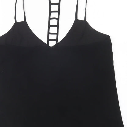 Preloved DEFINITIONS Womens Black   Basic Blouse Size 12 - Label