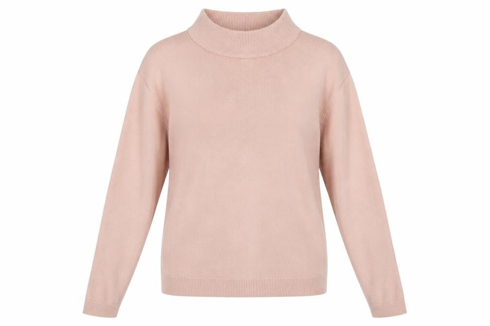 Intuition Womens Pink  Knit Pullover Jumper Size 12