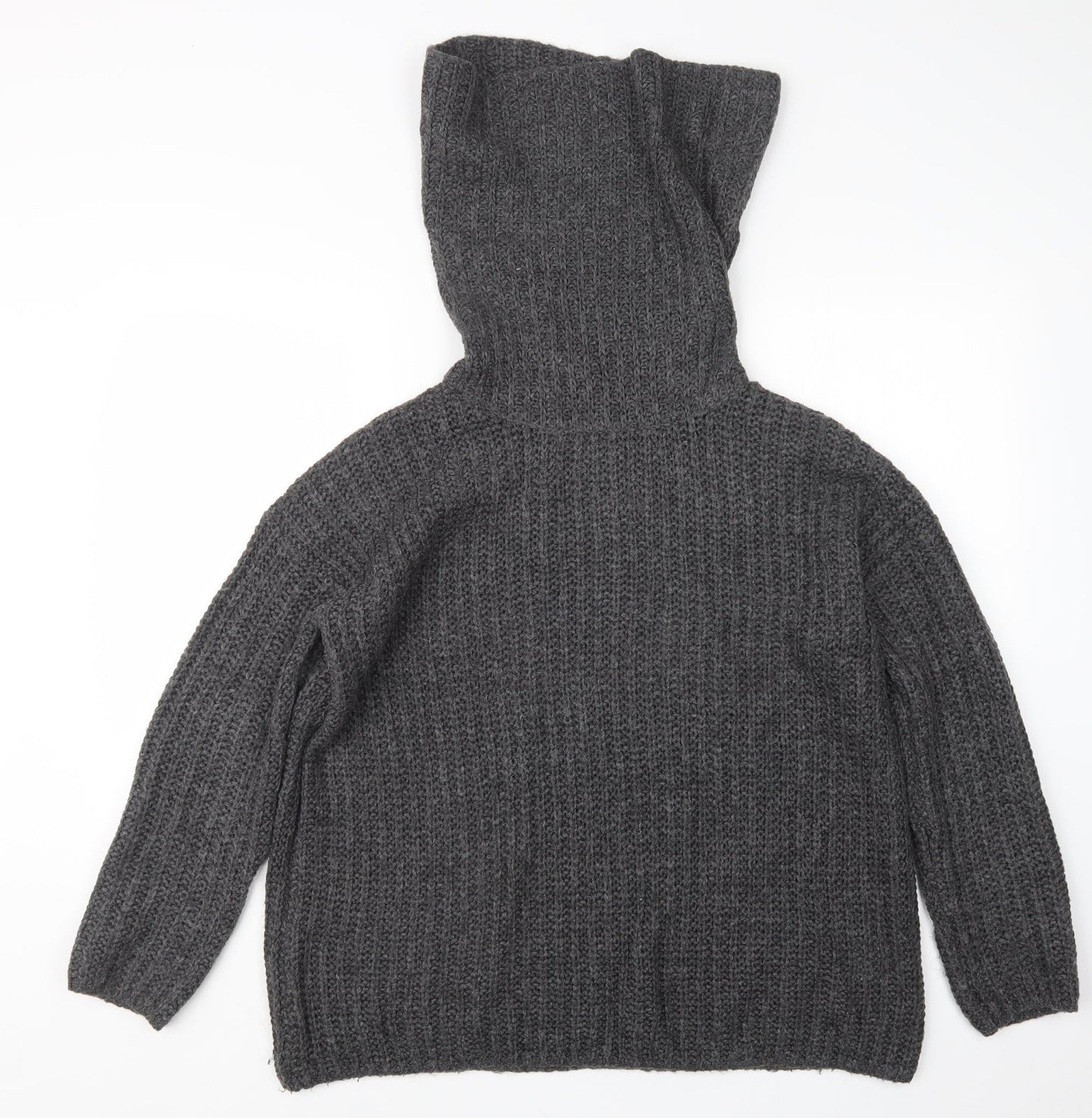Onfire Womens Grey  Knit Pullover Jumper Size 12