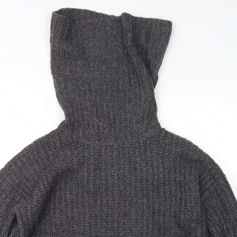 Onfire Womens Grey  Knit Pullover Jumper Size 12