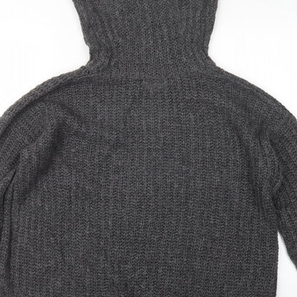 Preloved Onfire Womens Grey  Knit Pullover Jumper Size 12 - Label
