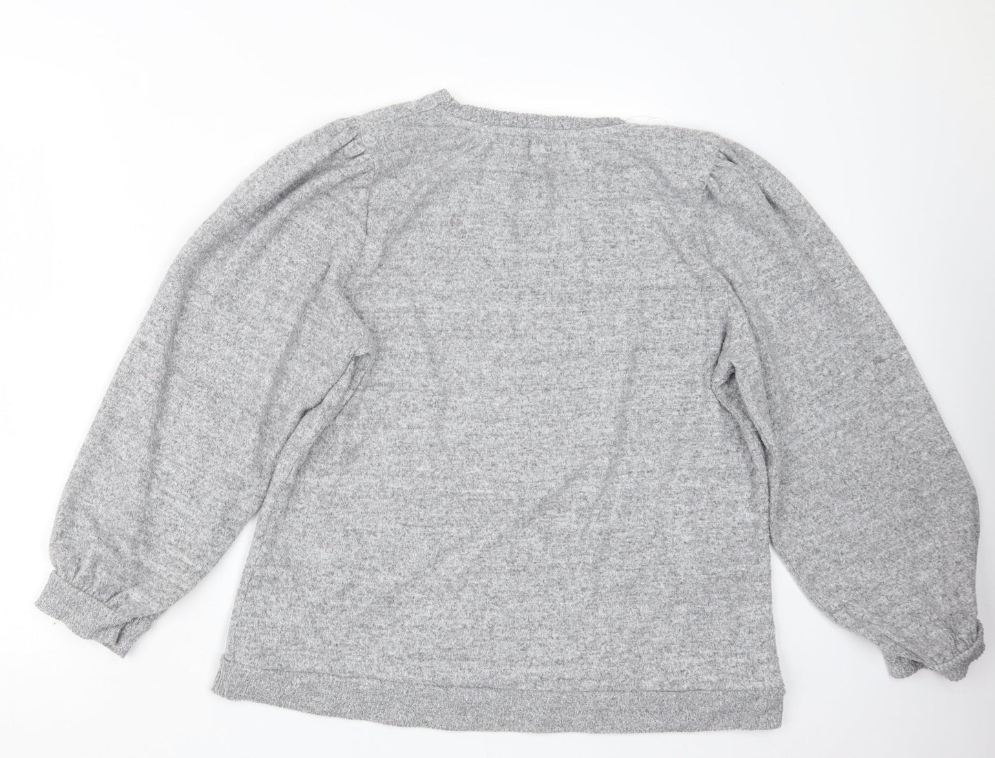 Papaya Womens Grey   Pullover Jumper Size 16