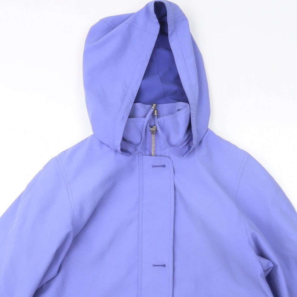 Telemac Womens Purple   Jacket Coat Size M