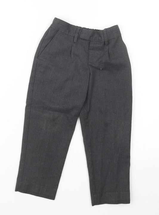 Marks and Spencer Girls Grey   Cargo Trousers Size 3-4 Years