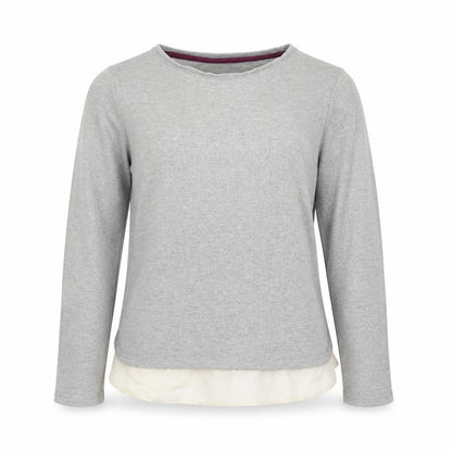 F&F Girls Silver   Pullover Jumper Size 10-11 Years