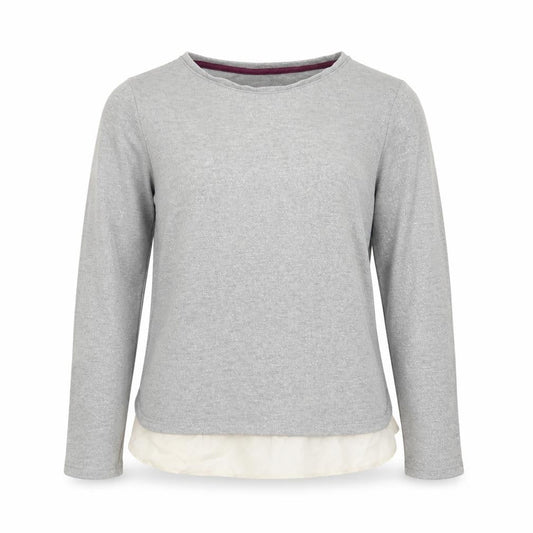 F&F Girls Silver   Pullover Jumper Size 10-11 Years