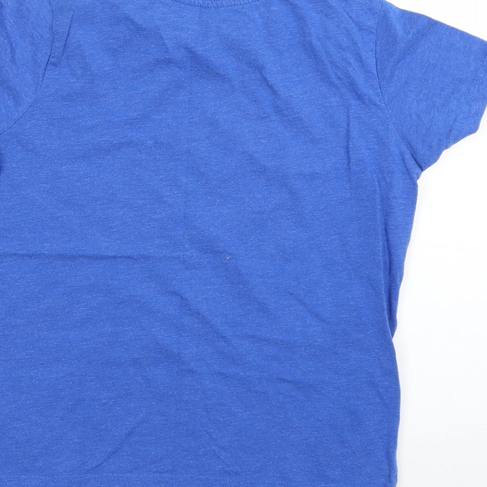 Primark Boys Blue   Basic T-Shirt Size 8-9 Years