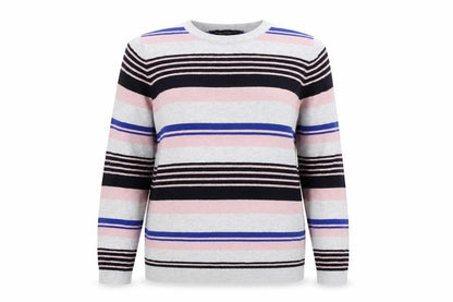 Dorothy Perkins Womens Multicoloured Striped  Pullover Jumper Size 12